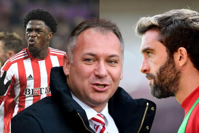 Stewart Donald has discussed Sunderland's moves for Josh Maja and Will Grigg