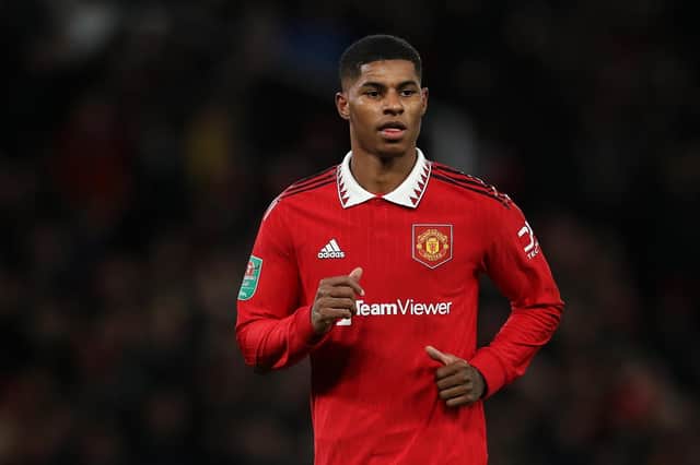 Manchester United forward Marcus Rashford has been leading a campaign to help Sunderland youngsters to develop financial life-skills and confidence.

Photo by Lewis Storey/Getty Images)