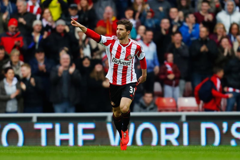 The Italian started up front for Gus Poyet on the day and scored Sunderland's opening goal. Borini now plays for Serie B club Sampdoria after a stint with AC Milan and some time spent in Turkey. Borini attended Sunderland's recent FA Cup hame against Newcastle United last January.