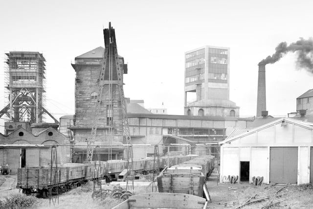 Wearmouth Pit, pictured in 1957. Wearmouth was the last deep coal mine of the County Durham coalfield to close, with the last shift in December 1993.