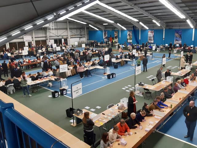The count for the 2023 Sunderland City Council elections.
