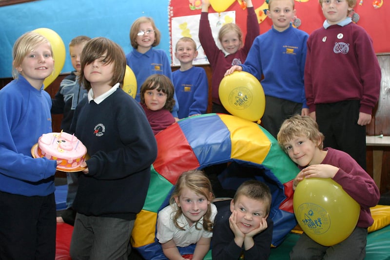 Earl Sterndale after school club celebrating its fifth anniversary