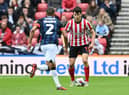 Luke O’Nien playing for Sunderland against Luton Town. Picture by FRANK REID.