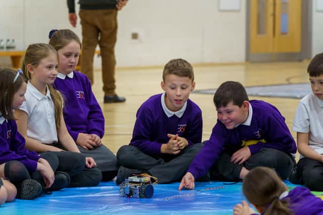The foundation looks to inspire children to develop an interest in space and science.

Picture: DAVID WOOD