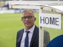 Keith Curle is unveiled as the new Hartlepool United Interim manager at Victoria Park, Hartlepool on Thursday 22nd September 2022. (Credit: Mark Fletcher | MI News)