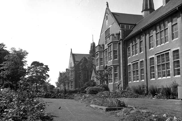 Bede Grammar School where Anne was educated and still remembers fondly.