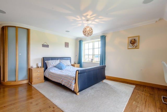 The property has eight lovely bedrooms