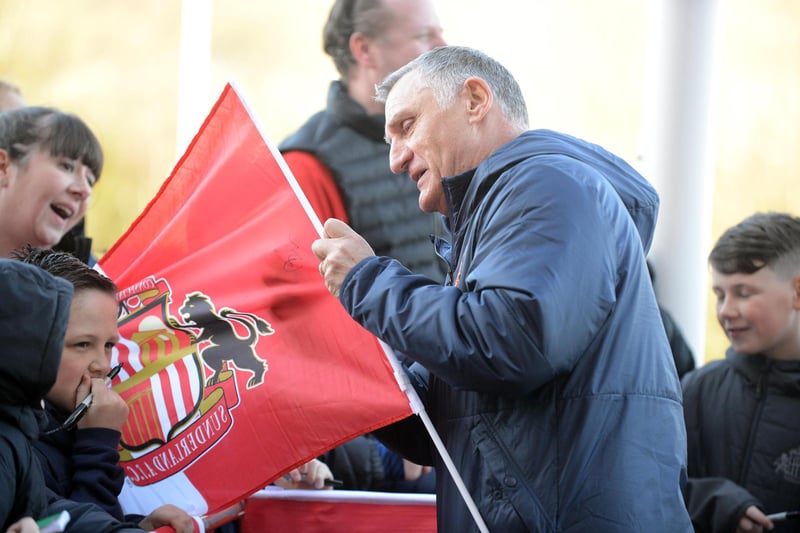 There are always Sunderland fans attempting to flag down their heroes for a matchday selfie or autograph whether at the Stadium of Light or away from home.
