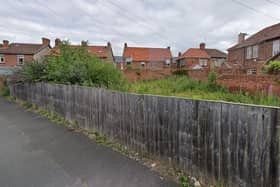 Bungalow plans proposed for site at rear lane of Bede Street, St Peter's ward, Sunderland. Picture: Google Maps