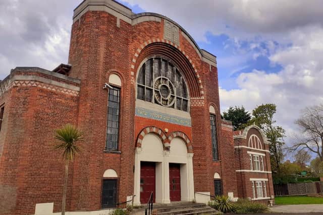Sunderland Synagogue, magnificent but empty since 2006. JPI image.