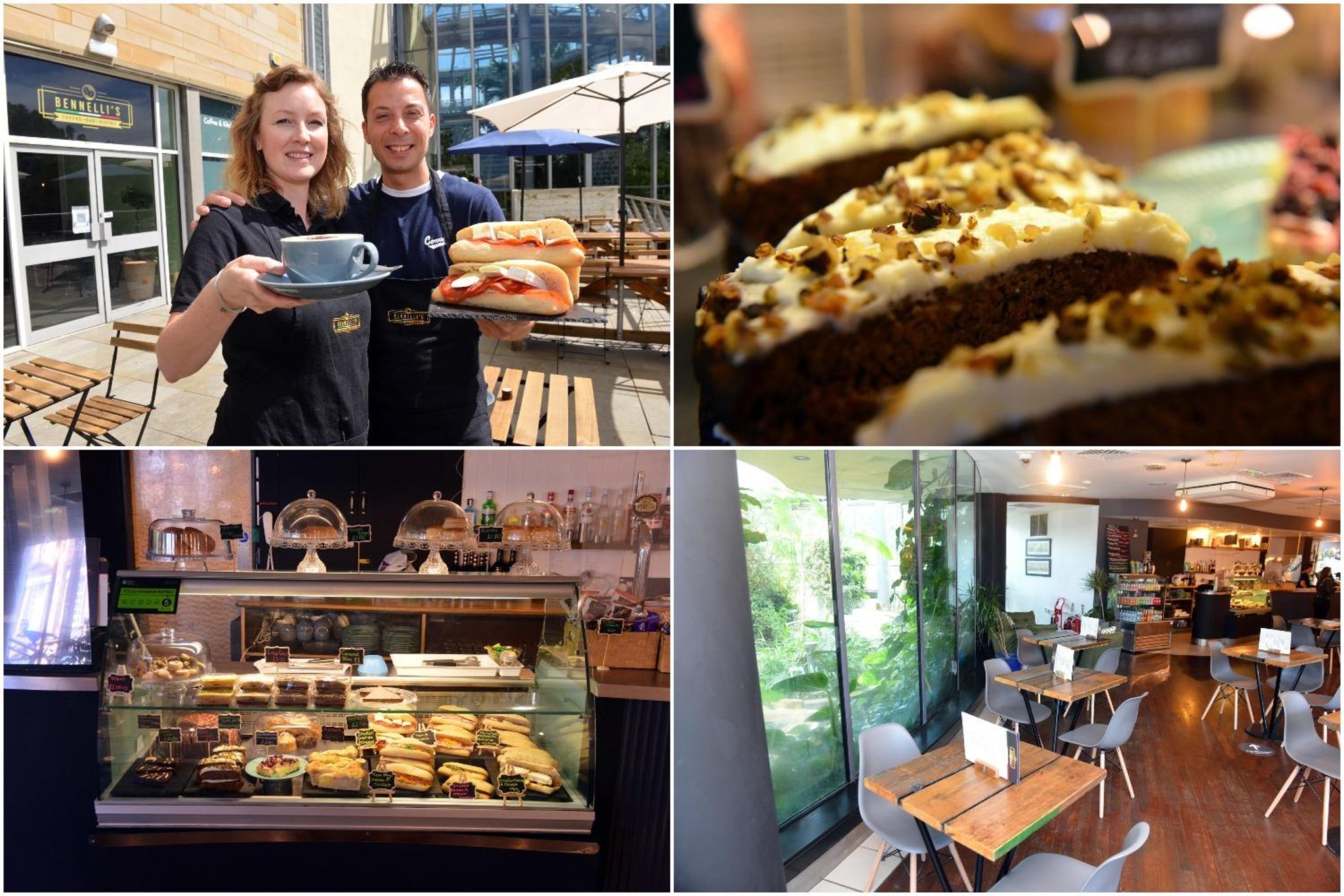 All’interno della nuova caffetteria porta il vero gusto italiano al Museo di Sunderland e ai Giardini d’Inverno