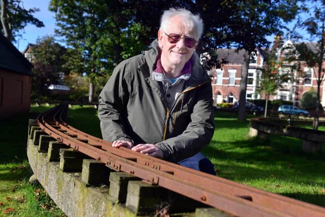 City of Sunderland Model Engineering Society secretary, Peter Russell, 75, is concerned that the miniature railway will have to close.