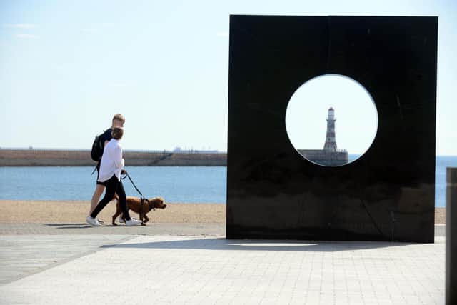 Roker Beach is one of the most popular places in Sunderland to enjoy the sunshine