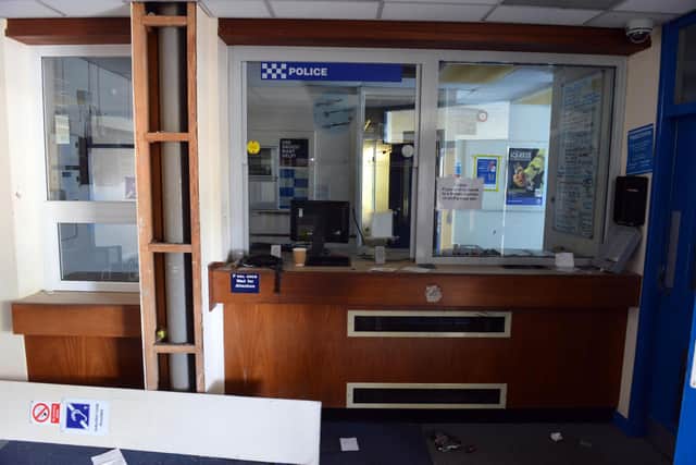 The police station has stood empty since 2015