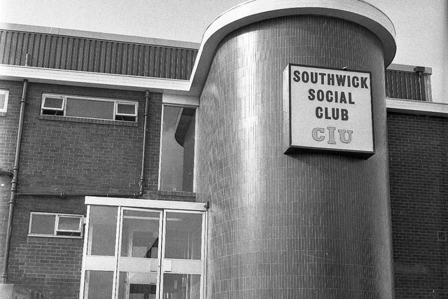 The day Southwick Club opened in May 1967. Photo: Bill Hawkins.