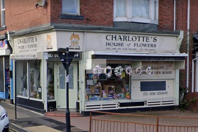 Charlotte's House Of Flowers on the corner of Ormonde Street and Cleveland Road in Barnes has a 4.9 rating from 61 Google reviews.