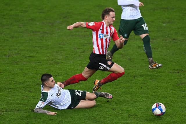 Sunderland face a new-look Plymouth Argyle on Saturday (Photo by Stu Forster/Getty Images)