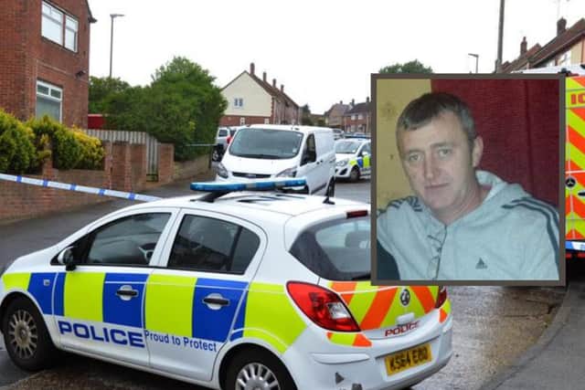 Police investigations into the murder of Andrew Mather are continuing