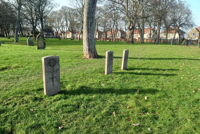 Other Commonwealth war graves, Including Private McAllister's, are placed, seemingly randomly, away from the others. Does anyone know why?