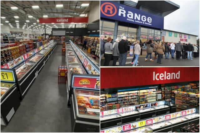Photos show what the new Iceland inside The Range could look like once it has opened inside the branch, pictured when it welcomed its first shoppers when it opened inside the former Homebase shop in Silksworth Lane in 2014.