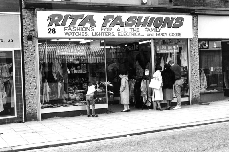 Rita Fashions but it was much more with watches and lighters for sale too.