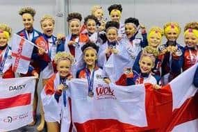 The school won 14 gold, 42 silver and 36 bronze medals to help Team England win the world cup.
