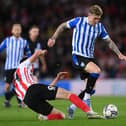 Josh Windass playing for Sheffield Wednesday against Sunderland. (Photo by Stu Forster/Getty Images)