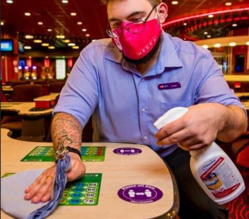 There will be Covid secure measures at the bingo halls