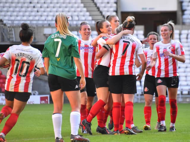 Sunderland Ladies drew 1-1 with Lewes. Picture: Chris Fryatt.