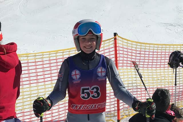 Izaac, 10, is heading to Italy in February to compete.