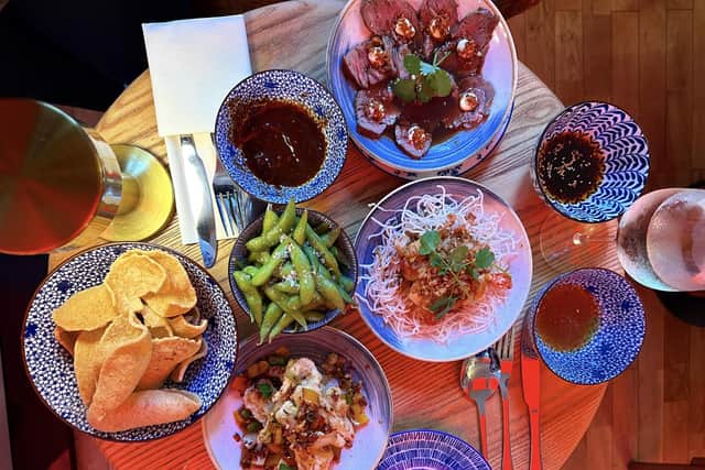 A range of appetisers at Jack Thai