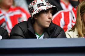 Sunderland fans at Preston North end as the Black Cats lost 2-1 at Deepdale in the Championship.