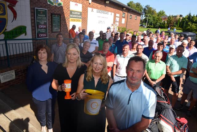 The charity golf day took Niemann-Pick UK past its £100,000 target. Picture by Stu Norton.