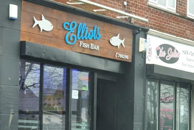 Elliots Fish Bar, 11 Crossland Way, Doncaster, DN5 9EX. Rating: 4.4/5 (based on 67 Google Reviews). "Never had a bad experience here, delivery drivers are friendly and staff are always helpful when you ring the restaurant."