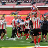Sunderland defender Bailey Wright at Wembley. Picture by FRANK REID