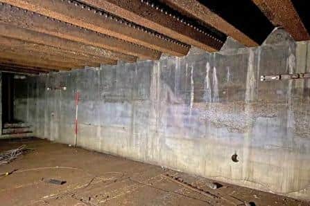 Although the bunker wasn't always in this condition, was never what you might call cosy. Picture from Sunderland City Council.
