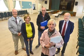St Michael's Community Centre is hosting a DIY Day on Saturday September 11. The centre's new committee (left to right) Cllr Michael Dixon, Liz McEvoy, Dennis Crompton, Susan Ferguson and Cllr Peter Wood.