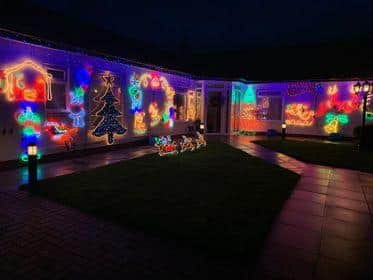 Kevin has transformed his home into a winter wonderland to raise money for Sunderland's neonatal unit.