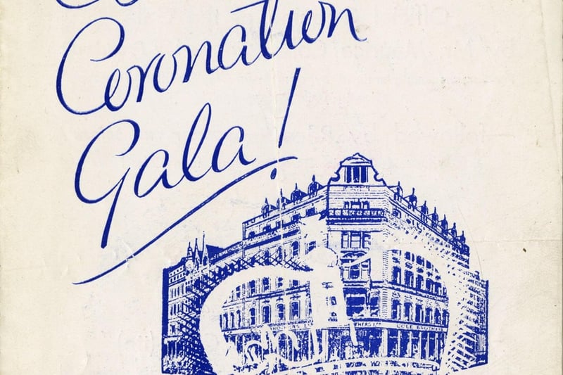 Cole Brothers Ltd. King George VI Coronation Gala , 1937. Picture Sheffield reference number Y12643
