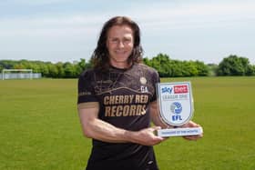 Wycombe Wanderers boss Gareth Ainsworth has been named the League One Manager of the Month for April. Photo by Andy Rowland.