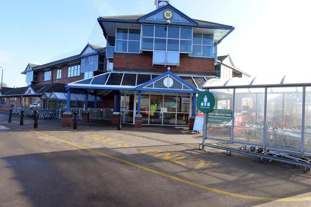 A teenager has been left with serious head injuries after she was thrown for a car bonnet in Seaburn Morrisons car park.