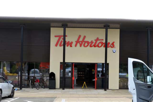 Tim Hortons fast food restaurant is due to open at the Galleries Washington.