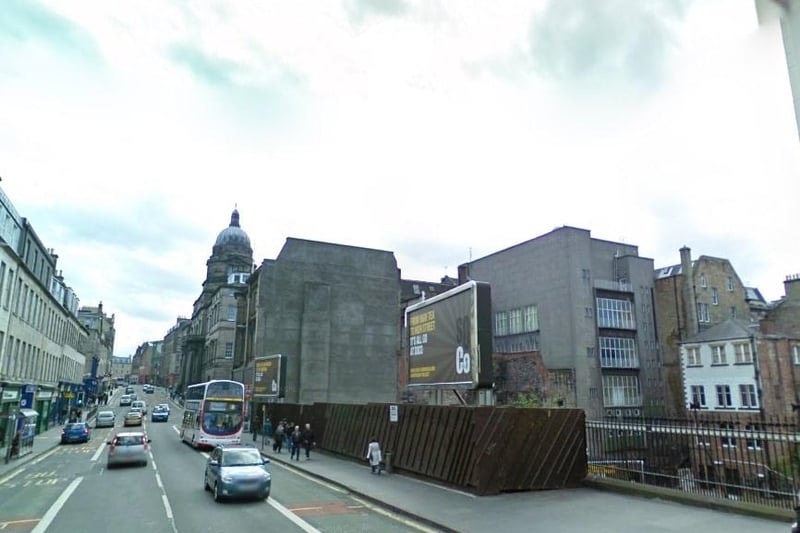 Following a devastating fire in 2002, South Bridge and the Cowgate were left with a huge gap site for almost a decade.