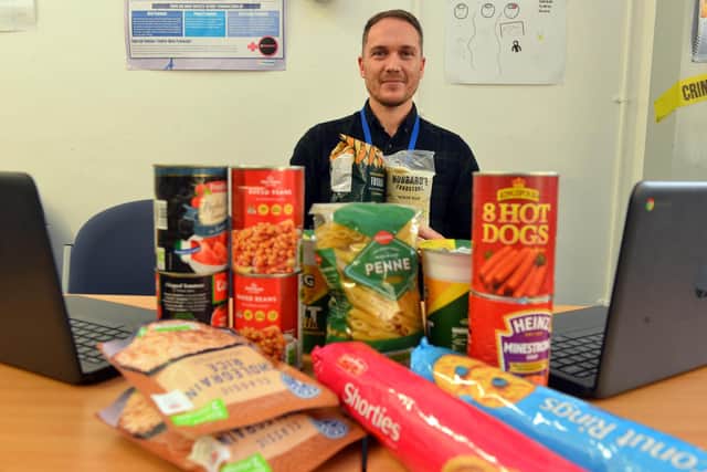 Sunderland College lecturer Daniel Gibson said he has been inspired by the students' desire to help families.