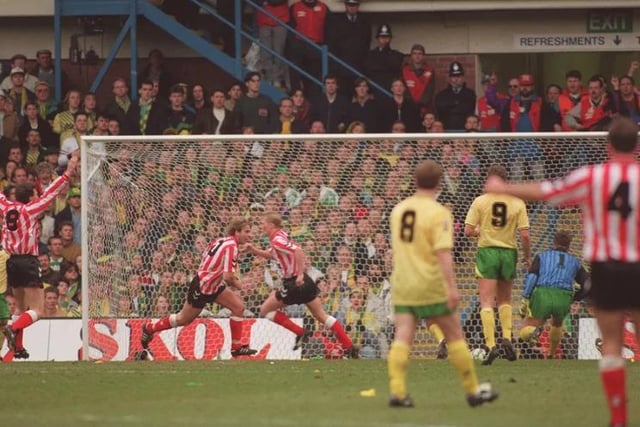 Byrne scored in every round except the final when Sunderland reached only their fourth FA Cup final. This 1-0 semi-final win, courtesy of his easy header, was a great day.