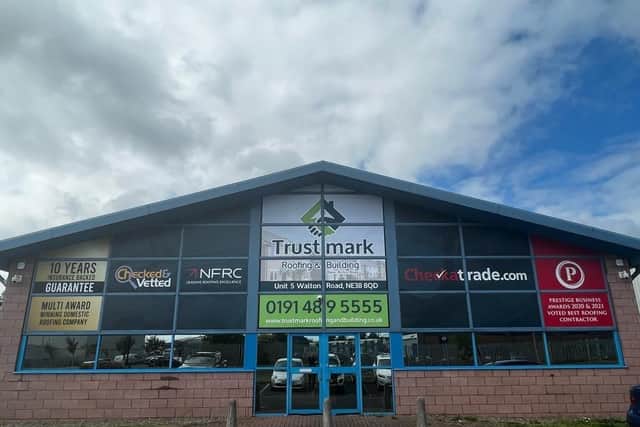 New premises for the award-winning domestic roofing firm covers Sunderland, Washington and entire North East. Submitted picture