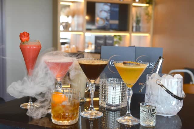 Some of the cocktails on offer at the new bar