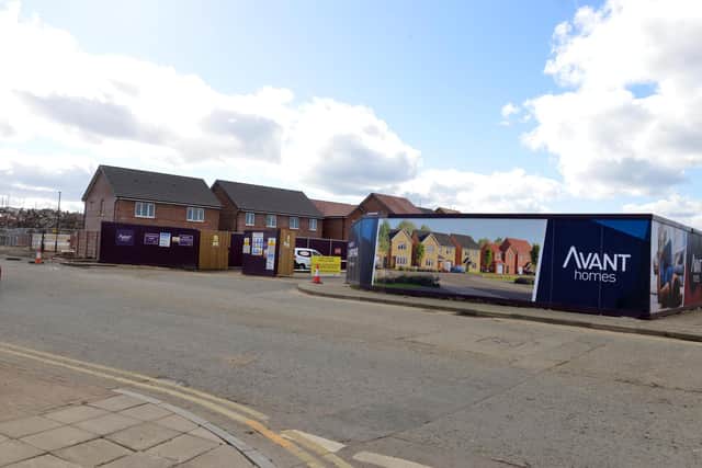 Avant Homes is building on former free council car park in Lowry Road in Seaburn.