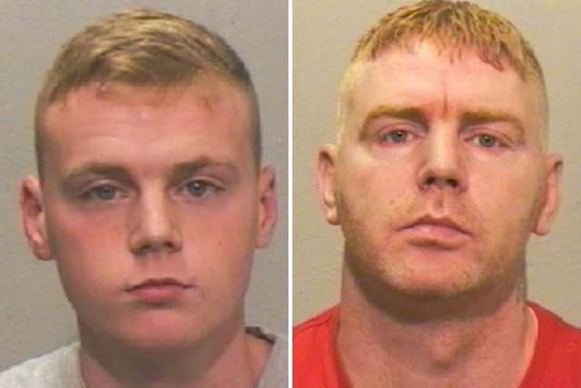 Peel Junior and Senior were dealt with at Newcastle Crown Court.