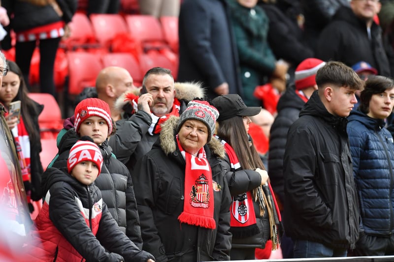 Sunderland suffered a 3-0 loss to arch-rivals Newcastle United in the FA Cup last weekend – but fans remained loud and proud on the day at the Stadium of Light.
